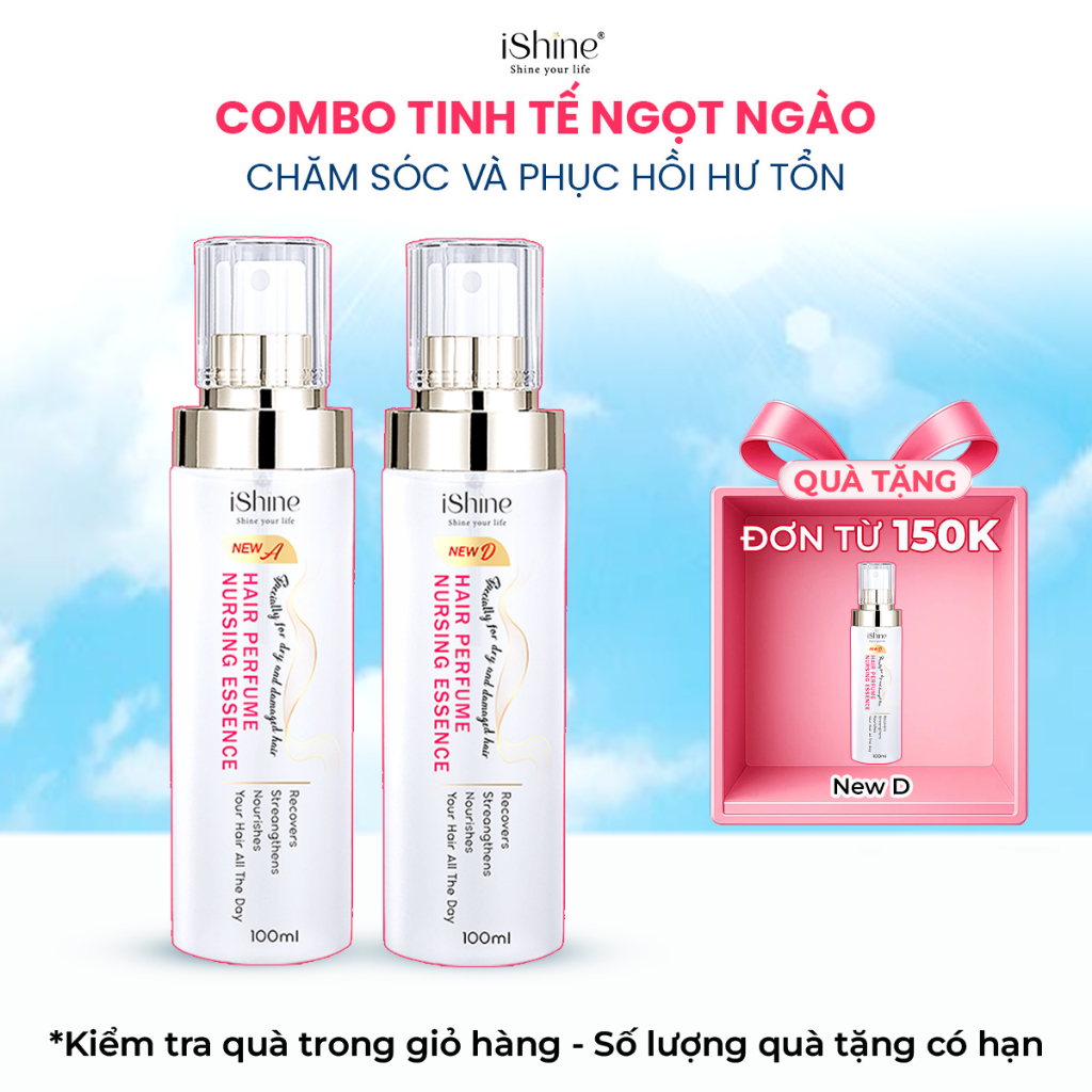 Tinh chất nuôi dưỡng chăm sóc tóc khô xơ và hư tổn hương nước