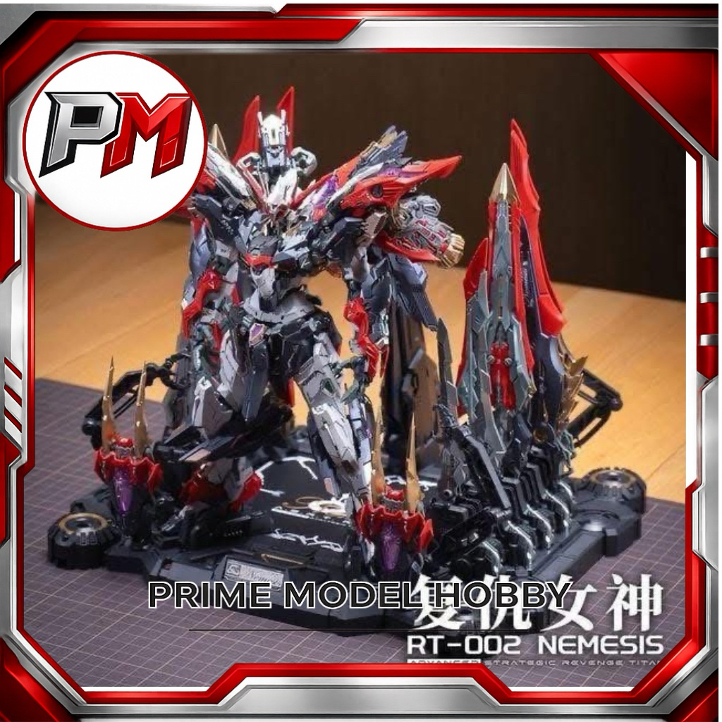 ( Có sẵn - Hoả Tốc  ) Mô hình lắp ráp 1/100 RT-002 Nemesis ( tặng kèm base + decal )