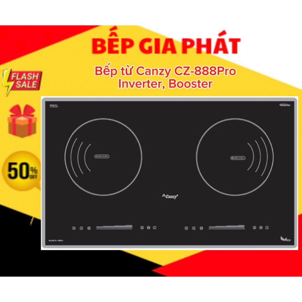 Bếp từ Canzy CZ-888Pro. Hàng chính hãng, bảo hành toàn quốc 3 năm