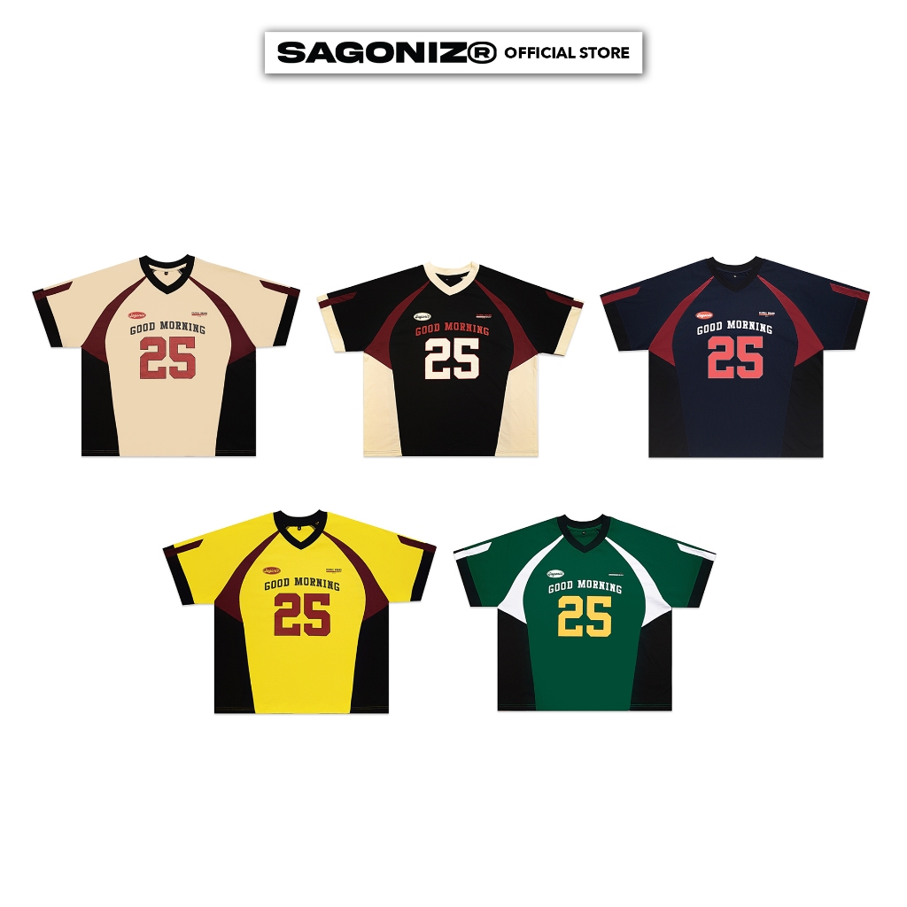 [HÈ 2026] Áo thun unisex số 25 local brand SAGONIZ form boxy thể thao năng động, thoáng mát