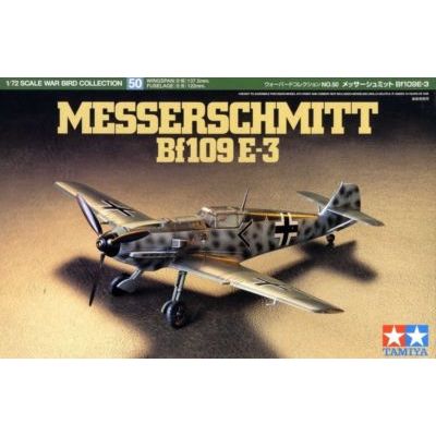 [TAMIYA] 60750 Mô hình máy bay quân sự 1/72 SCALE MESSERSCHMITT BF109E-3