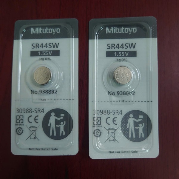 Pin thước cặp và panme Pin SR44 Mitutoyo 938882