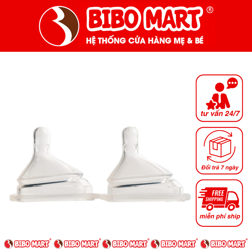 (Chính Hãng)Núm ti bình sữa Hegen cho bé cam kết hàng chính hãng