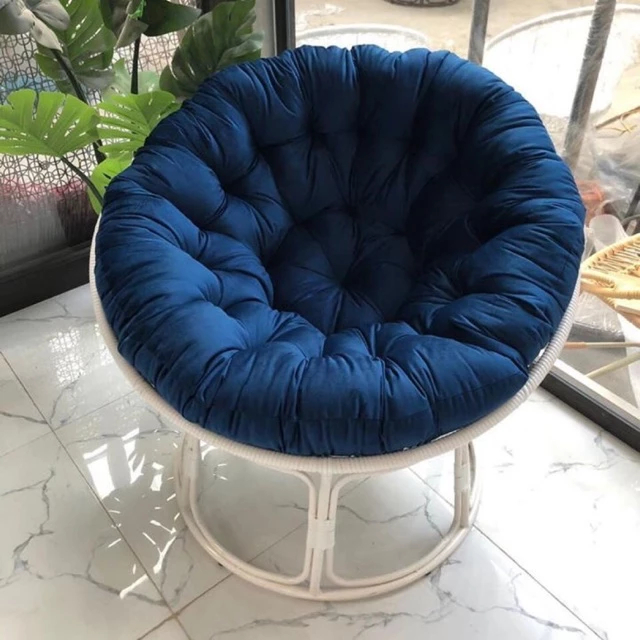 [FURNI HOME] Ghế  Papasan  thư giãn 100cm, Ghế lười đọc sách G06 có đệm decor ban công chill chill -