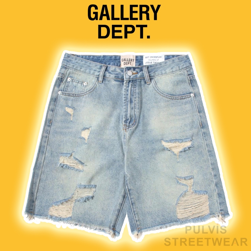 ⚡️[Hight Quality] - Quần Short Jeans Gallery Dept. LA Distressed Denim Short, quần short nam, quần s
