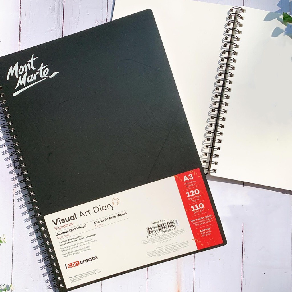 (HỎA TỐC) Sổ vẽ Mont Marte THEARTSHOP