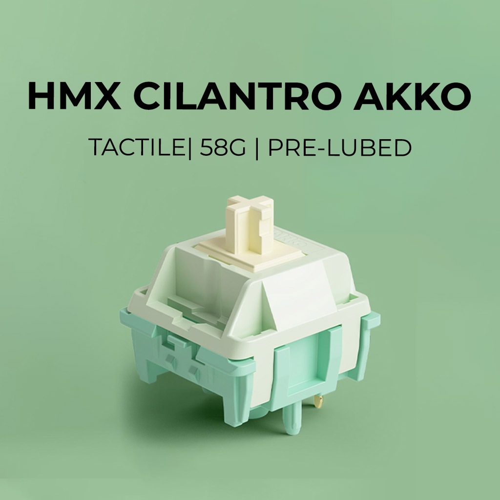 [HỎA TỐC HN - HCM] Công tắc bàn phím cơ | Pack 10 Switch HMX Cilantro Akko Tactile