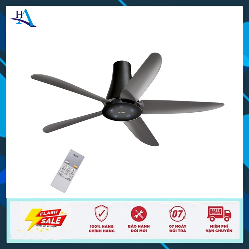 Quạt trần 5 cánh Mitsubishi C56-RW5/RA5 (Free Ship Nội Thành TP.HCM-Ngoài Tỉnh Liên Hệ Shop)