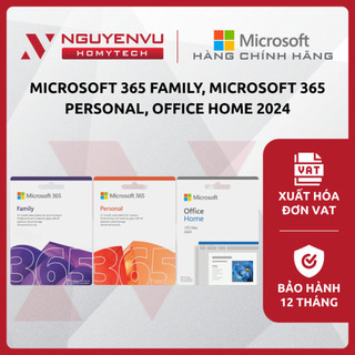 [Full VAT] Phần mềm Microsoft 365 𝐅𝐀𝐌𝐈𝐋𝐘, Microsoft 365 𝐏𝐄𝐑𝐒𝐎𝐍𝐀𝐋, Office 𝐇𝐨𝐦𝐞 𝟐𝟎𝟐𝟒 - CHÍNH HÃNG