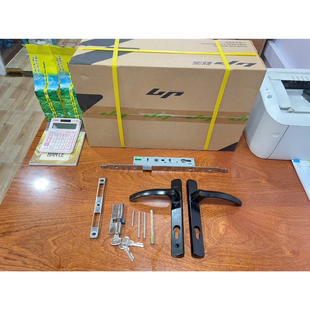 Bộ Khóa Tay Gạt LP – Khóa Cửa Phòng, Cửa Gỗ Chắc Chắn, Dễ Lắp