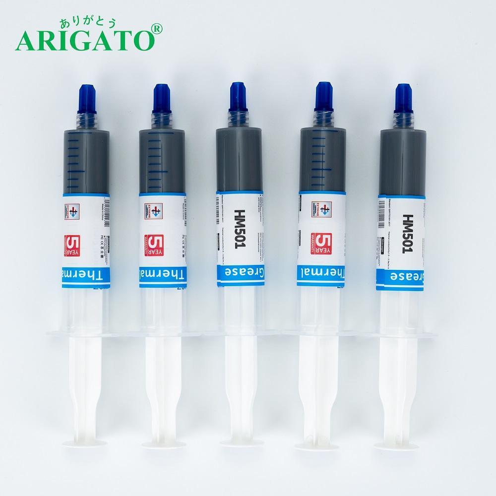KEO TẢN NHIỆT CPU THERMAL GREASE HM501 / HY510 ARIGATO - KEO TAN NHIỆT LỌ / ỐNG TO 10GRAM