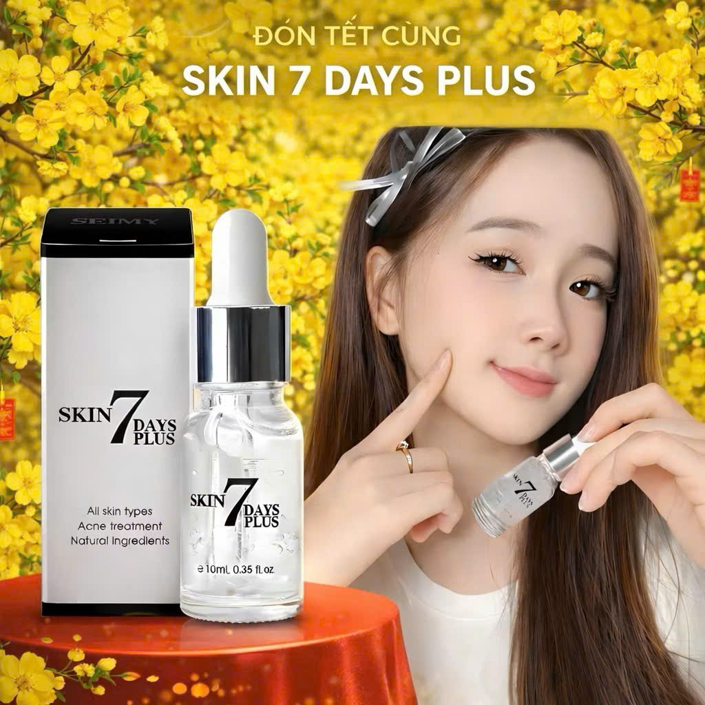 Serum giảm mụn thâm - Skin 7 Days Plus - 10ml