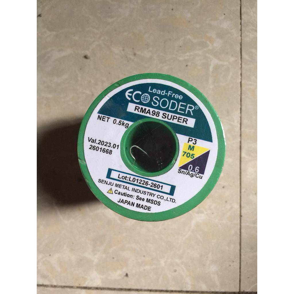 Thiếc hàn Senju M705 ( P3, 0.6mm, 500g)