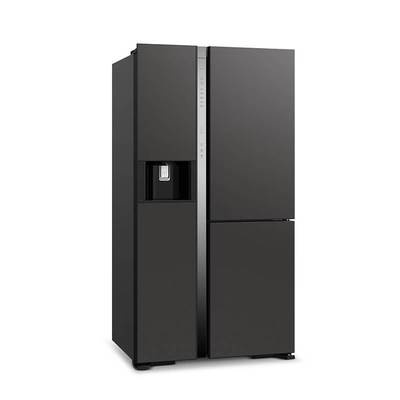 Tủ Lạnh Side by Side 3 cửa 569L Hitachi R-MX800GVGV0 (GMG) - Công Nghệ Inverter - Màu Cửa Kính Xám thủy tinh