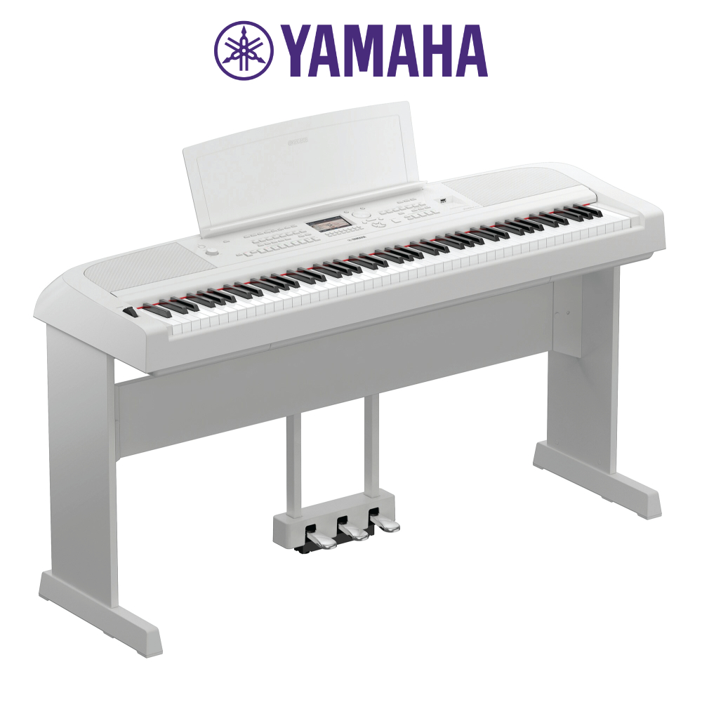 Đàn Piano điện, Digital Piano - Yamaha DGX-670 (DGX670) - White, Bluetooth, 88 phím Graded Hammer St