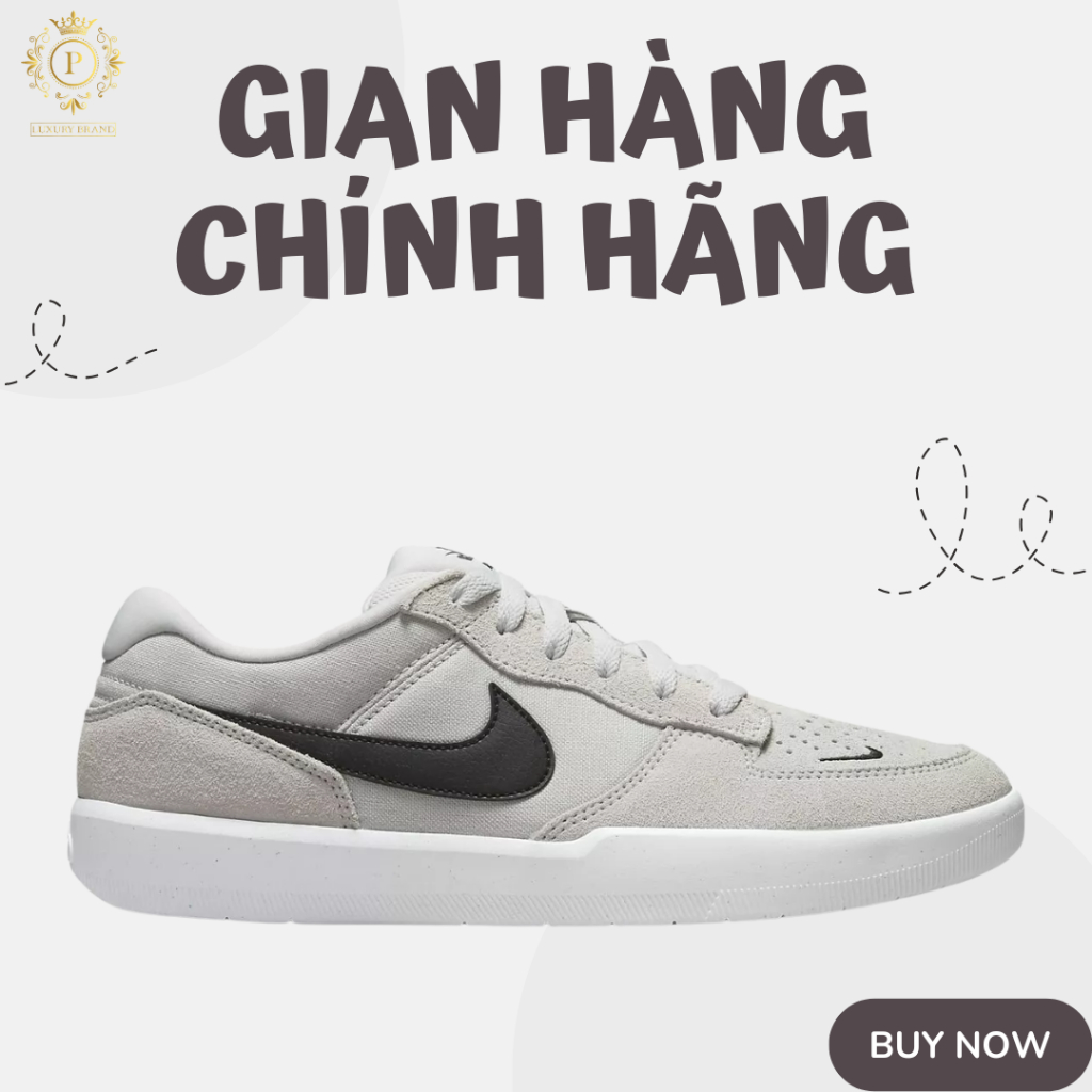 [𝙎𝘼𝙇𝙀 Chính Hãng] Giày Sneaker Nike SB Force 58 Basic Da Lộn Nam Nữ