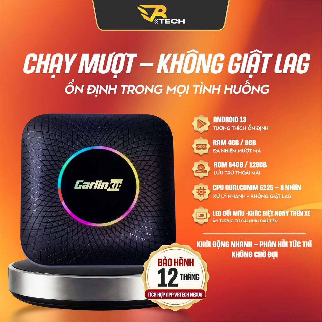 Carlinkit TBOX S2P/Plus/Ambient V2 2026, Android Box Ô Tô, Apple CarPlay và Android Auto, Android 13, Bảo Hành 12 Tháng | BigBuy360 - bigbuy360.vn