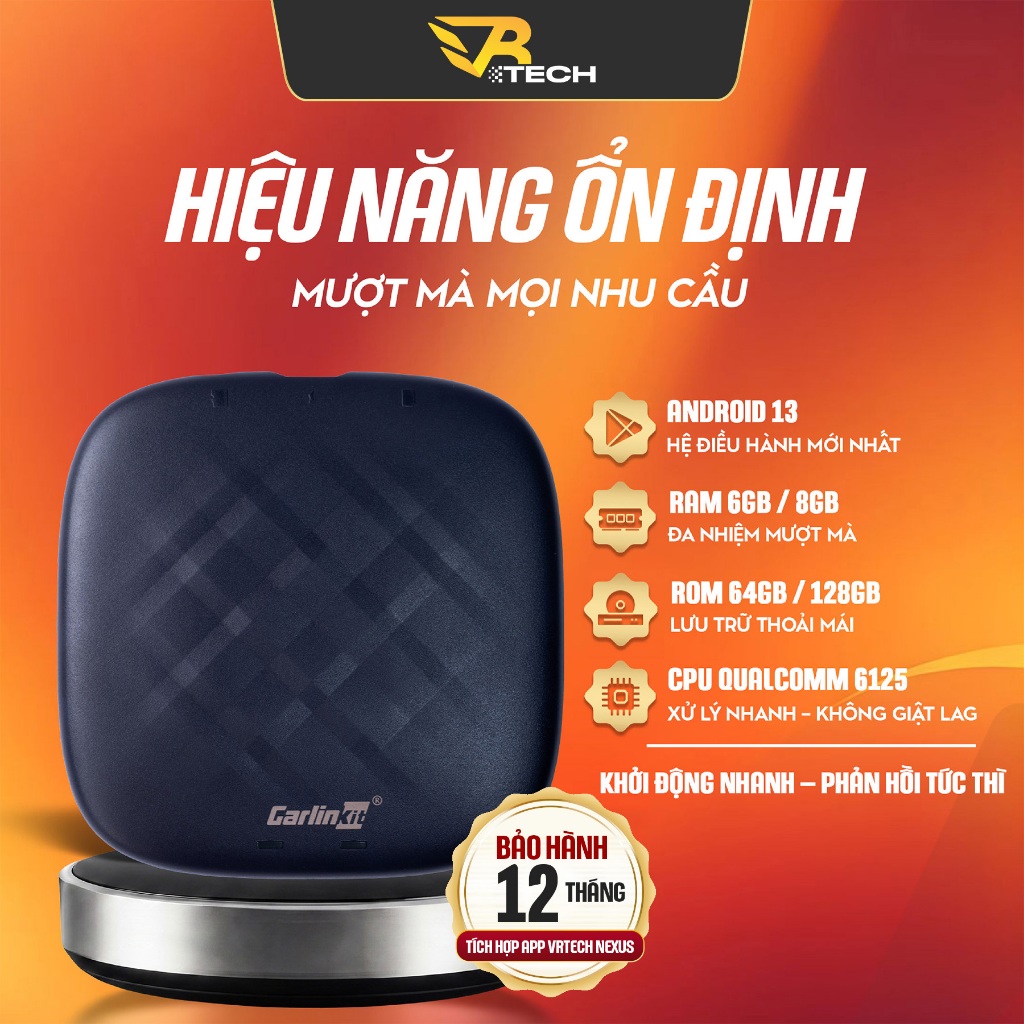 Carlinkit TBOX S2P/Plus/Ambient V2 2026, Android Box Ô Tô, Apple CarPlay và Android Auto, Android 13, Bảo Hành 12 Tháng | BigBuy360 - bigbuy360.vn