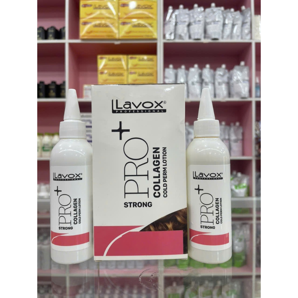 Hộp thuốc uốn tóc LAVOX PRO HỒNG MINI