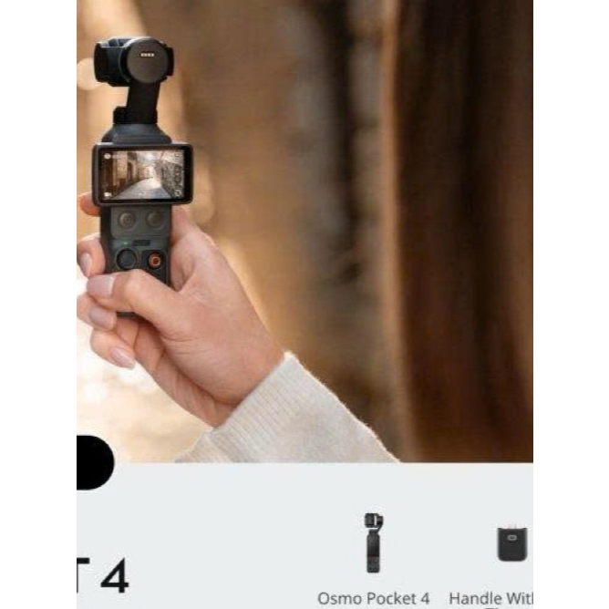 🔥 NEW ARRIVAL – DJI OSMO POCKET 4 | Chính Hãng New Seal | BigBuy360 - bigbuy360.vn