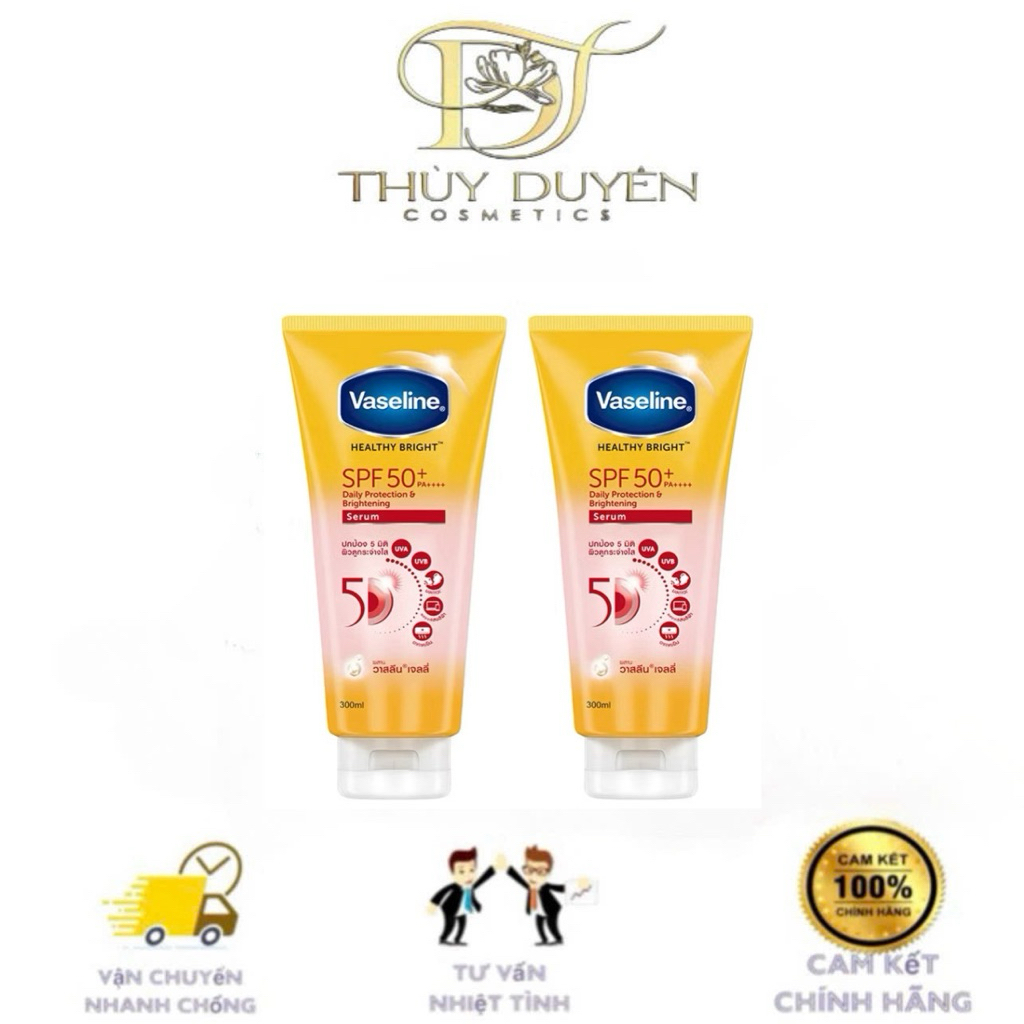 Dưỡng thể Vaseline chống nắng 50x 300 ML