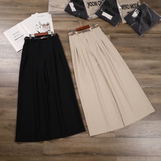 Quần vero 2 ly kèm belt nữ