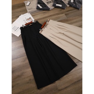 Quần vero 2 ly kèm belt nữ