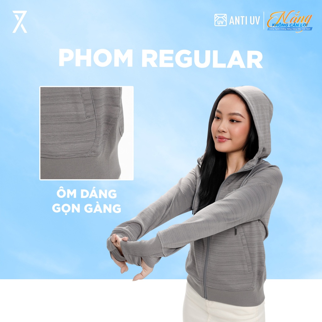 [UV MỚI VỀ] Áo Khoác Chống Nắng Nữ Couple TX Anti UV Helios Ver 2 Form Regular WOK 2080 | BigBuy360 - bigbuy360.vn