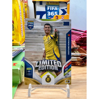 Thẻ Cầu Thủ Bóng Đá Panini Adrenalyn 365 2026  Cristiano Ronaldo Limited ( Rare Card )
