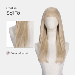 Tóc Giả Nguyên Đầu CAPELLI Cúp Layer Mái Thưa Luna Wig