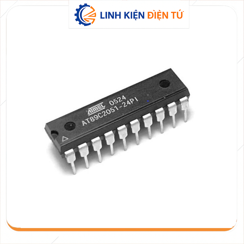 [Linh Kiện Điện Tử][99] Vi Điều Khiển AT89C2051 AT89C2051-24PU DIP-20 MCU