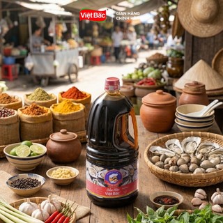 Dầu Hào Việt Bắc Can 2L Đậm Đà – Gia Vị Nấu Ăn, Xào Rau, Ướp Thịt, Giá Sỉ Cho Quán Ăn