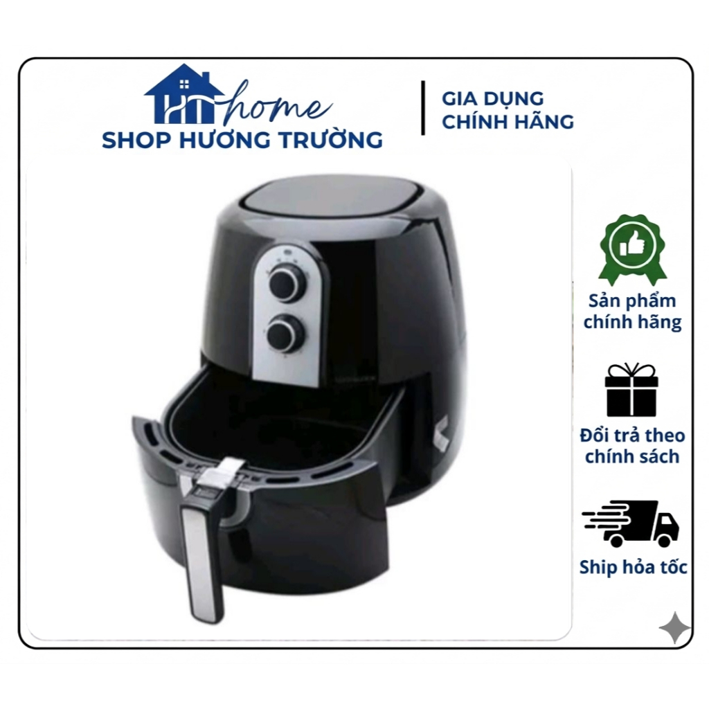 Nồi chiên không dầu  LocknLock  EJF151BLK 5,2L