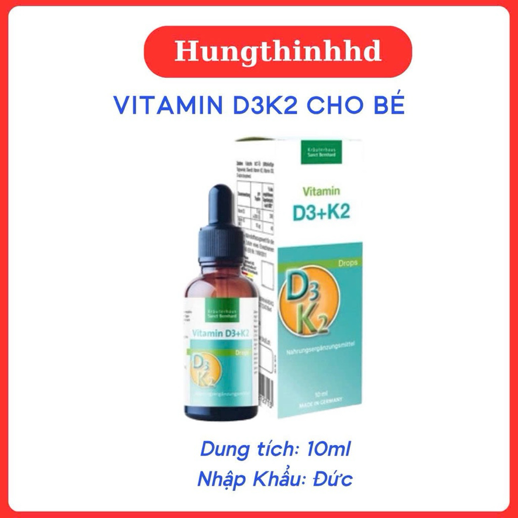 Vitamin D3K2 drops Sanct Bernhard 10