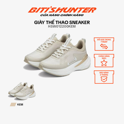 Giày Thể Thao sneaker Nữ Biti's Hunter HSW012200KEM (Kem)