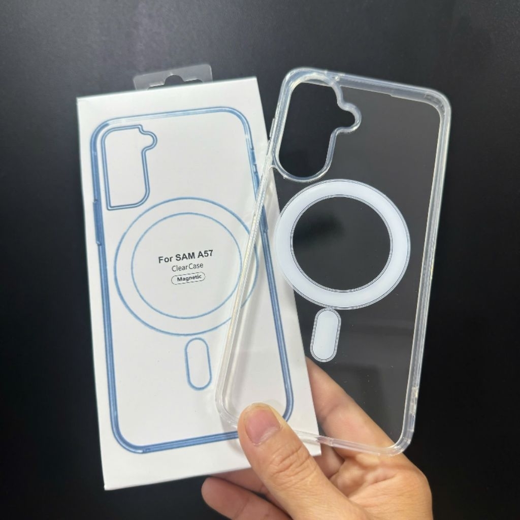 Ốp lưng trong cho samsung A57 5G ốp hỗ trợ sạc không dây siêu đẹp