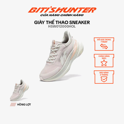 Giày Thể Thao sneaker Nữ Biti's Hunter HSW012000HOL (Hồng lợt)