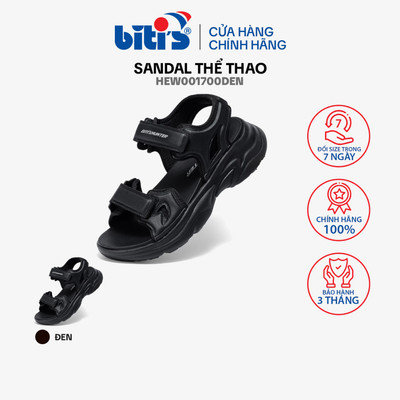 Sandal thể thao Nữ Biti's Hunter HEW001700DEN (Đen)