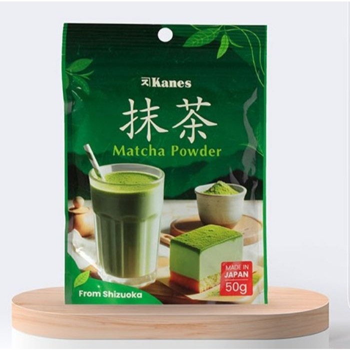 Bột trà xanh Matcha Nhật Bản Kanes 50g