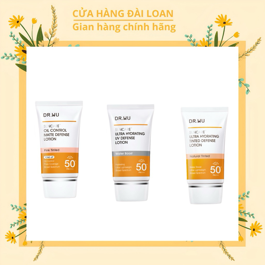 Kem chống nắng Dr Wu Suncare Hydrating UV Defense Lotion