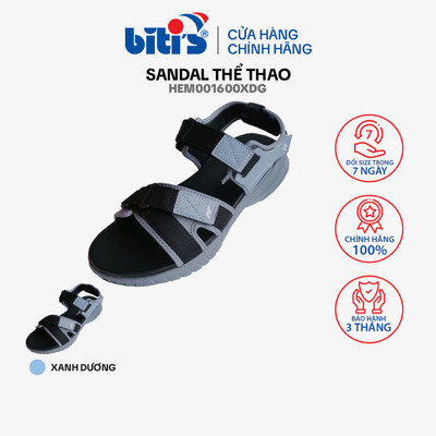 Sandal thể thao Nam Biti's Hunter HEM001600XDG (Xanh dương)