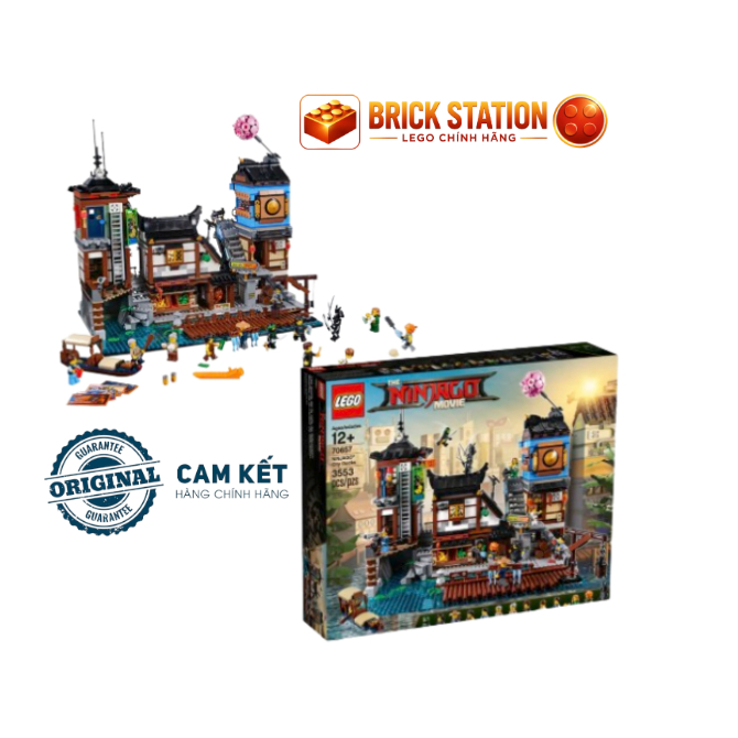 [HCM] LE*GO Đồ chơi lắp rắp mô hình NINJAGO® City Docks 70657