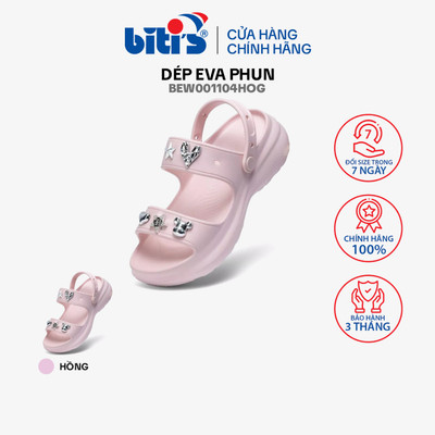 Dép Eva phun Nữ Biti's BEW001104HOG (Hồng)
