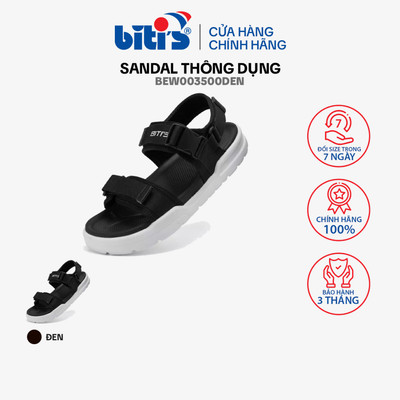Sandal thông dụng Nữ BEW003500DEN (Đen)