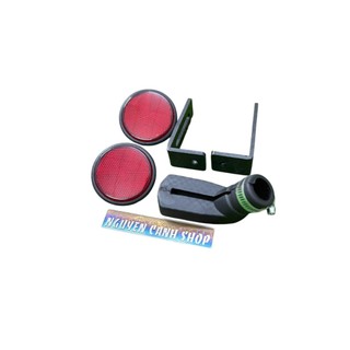 Cặp mắt mèo tặng cao su chống nghiên pát công gắn bản số xe máy