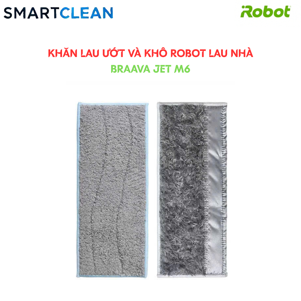 Khăn lau robot lau nhà iRobot Braava Jet M6 _ thay thế