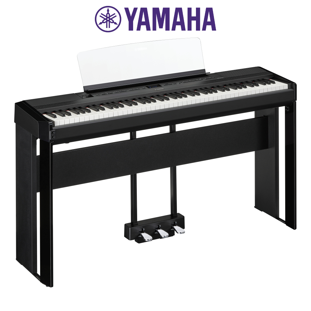 Đàn Piano điện, Digital Piano - Yamaha P-525 (P525) - Black, Bao gồm bộ chân gỗ Yamaha L-515 + Bộ 3 