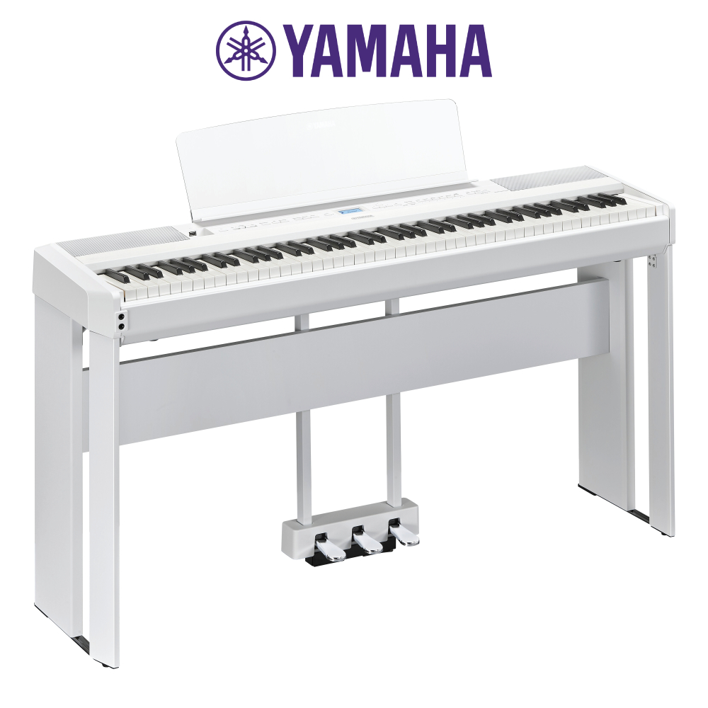 Đàn Piano điện, Digital Piano - Yamaha P-525 (P525) - White, Bao gồm bộ chân gỗ Yamaha L-515 + Bộ 3 