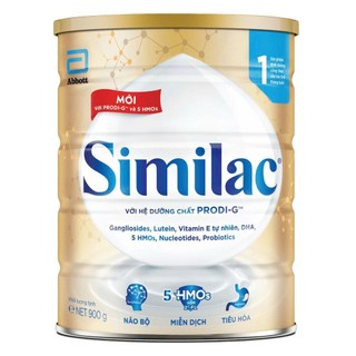 Sữa Similac 5G số 1 và 1+, số 0 và 2+ lon 900g/850g