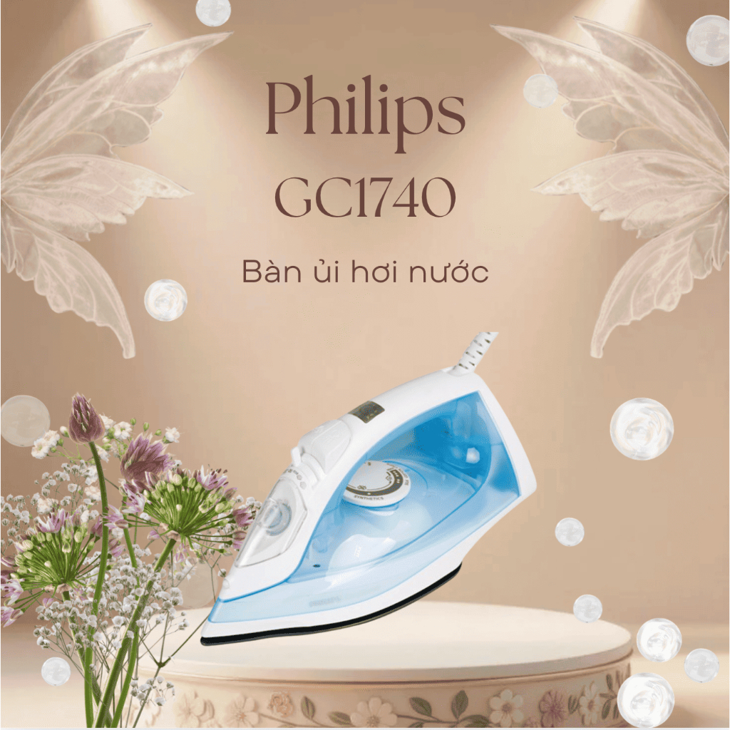 Bàn ủi hơi nước Philips GC1740
